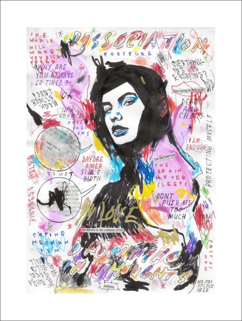 Image of "DISSOCIATION" - GICLEE PRINT