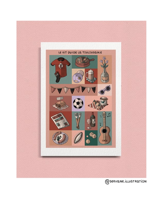 " Le kit du/de la toulousain.e " 