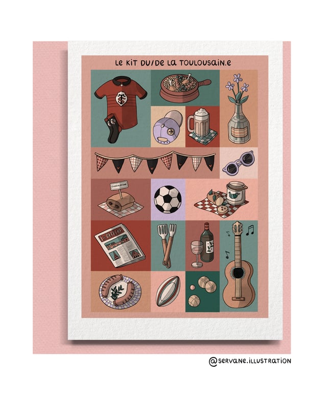 " Le kit du/de la toulousain.e " 