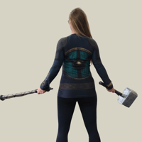 Image 2 of Shieldmaiden Rashguard (will be  shipped to you)