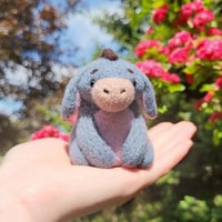 Image 2 of Needle Felted Eeyore Preorder