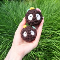 Image 2 of Needle Felted Soot Sprites