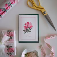 Image 3 of New Baby Girl Card – Pink Floral 