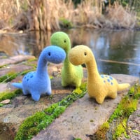 Image 1 of Needle Felted Dinosaurs