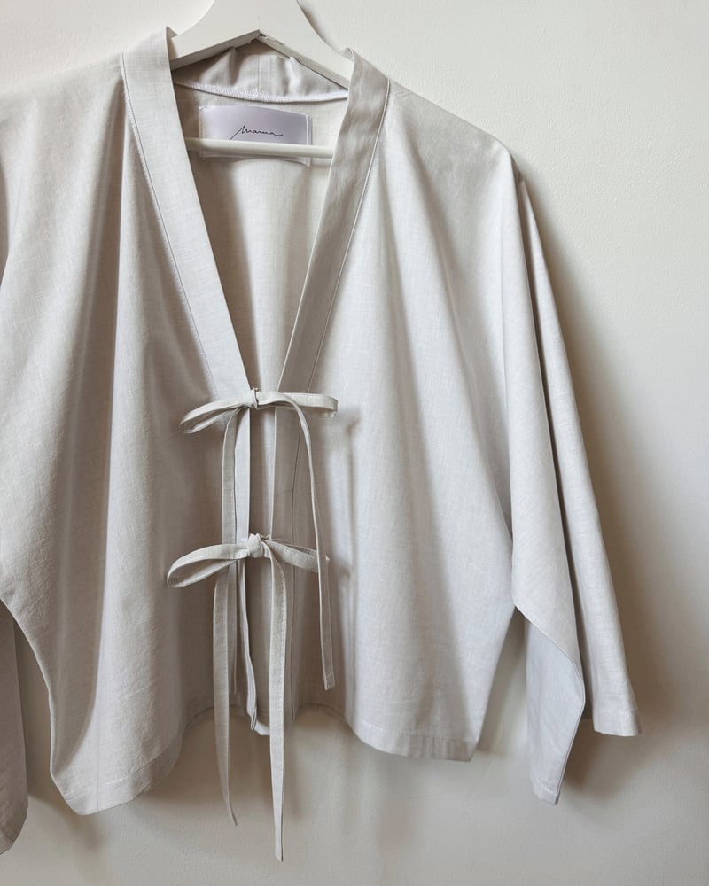 Image of n a n o v o  ribbon top 001 / 100% bavlna / LIMITED 4 PIECES