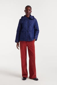 Image 5 of CHAQUETA SOLAPA CUELLO CHAMBRAY