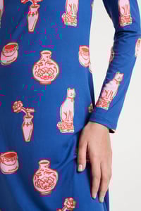 Image 2 of VESTIDO LARGO EST PORCELAIN