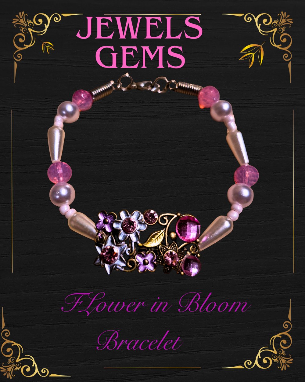 Image of "Flower in Bloom" Bracelet