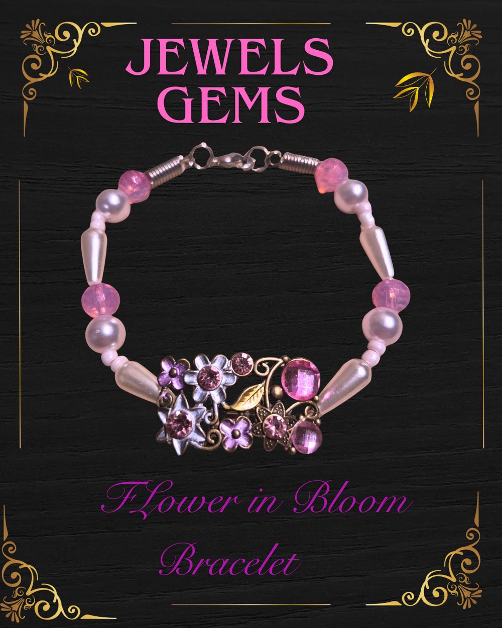 Image of "Flower in Bloom" Bracelet