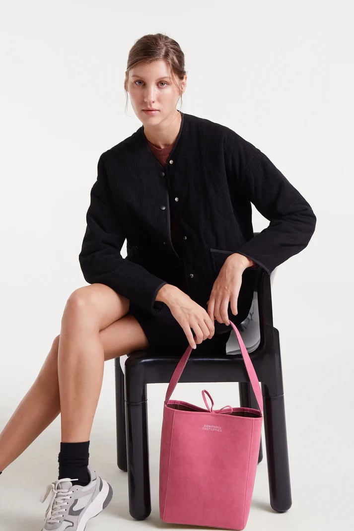 Image of 4-Chaqueta pana negra