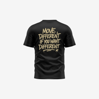 Image 2 of Good Homie "Move Different" Tee Gold(Pre-Sale)