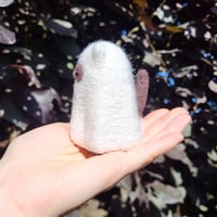 Image 3 of Needle Felted Ghost Cat