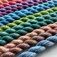 Image 2 of Spun silk perle 8 single skeins