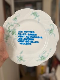 Assiette LES PETITES FILLES SAGES…