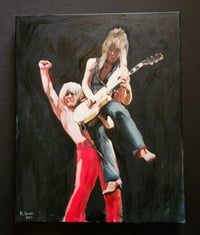 Image 5 of "Ozzy and Randy" - Oil Painting