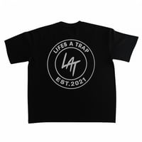 Image 2 of LAT with Original Lifesatrap Symbol  Oversized  (screen print)