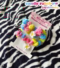 Image 1 of Candy Rainbow Oyakodon set | Pompom ☆ Scrunchie