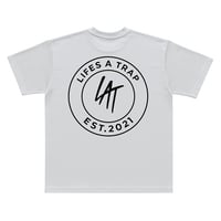 Image 4 of LAT with Original Lifesatrap Symbol  Oversized  (screen print)