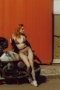 Image 3 of Snake Mesh Triangel Top