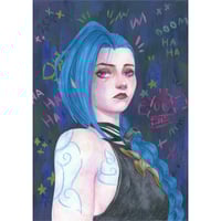 Image 1 of Jinx Art Print