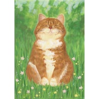 Image 1 of Happy Cat Art Print