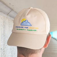 Image 1 of "Whatever the Weather, Solidarity Forever" Cap