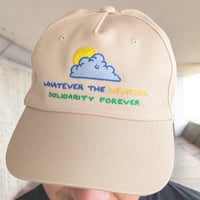 Image 3 of "Whatever the Weather, Solidarity Forever" Cap