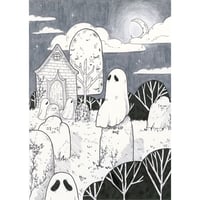 Image 1 of Little Ghosts Art Print