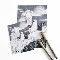 Image 2 of Little Ghosts Art Print