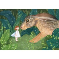 Image 1 of Surprise Meeting Art Print