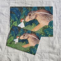 Image 2 of Surprise Meeting Art Print