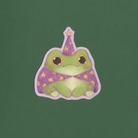 Image 1 of Wizard Frog Sticker