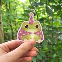 Image 3 of Wizard Frog Sticker