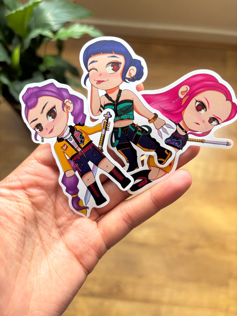 Image of Huntrix stickers 