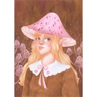 Image 1 of Mushroom Elf Art Print
