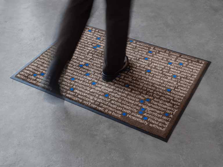 José García Oliva: Welcome Isn't A Doormat