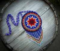 Image 3 of Ceremonial Beaded Medallion (XL) 