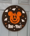 Boo to You Door Round