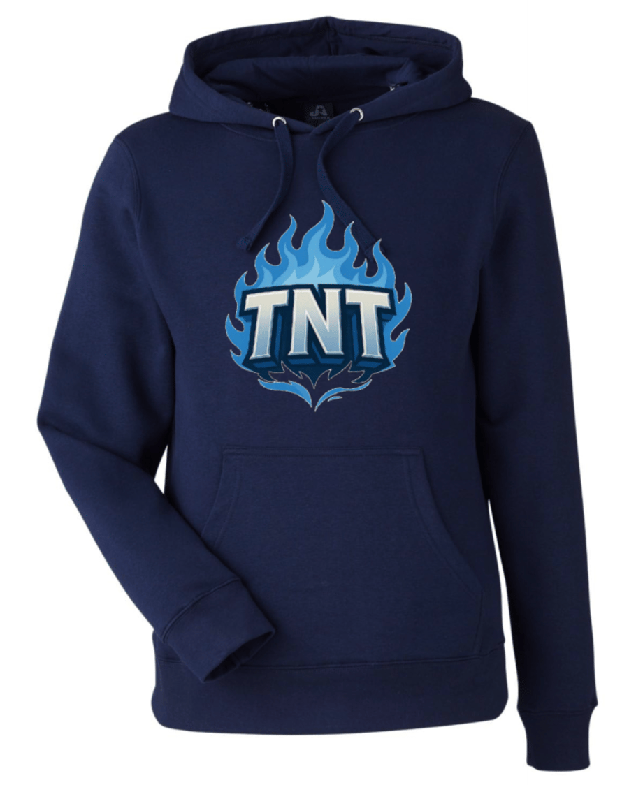 Image of TNT 2025/navy hoodie/NAME AND NUMBER ON BACK/ADULT