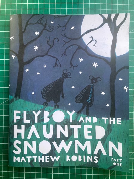 Image of Flyboy and the Haunted Snowman comic - part one