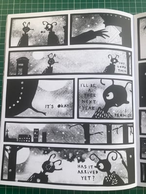 Image of Flyboy and the Haunted Snowman comic  - subscription to all 4 parts