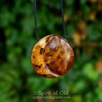 Image 1 of Ancient Yew Lunar Amulet (PE1945)