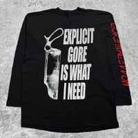 Image 2 of *Rare* Aborted 1999 ‘Explicit Gore Is What I Need’ Longsleeve Shirt