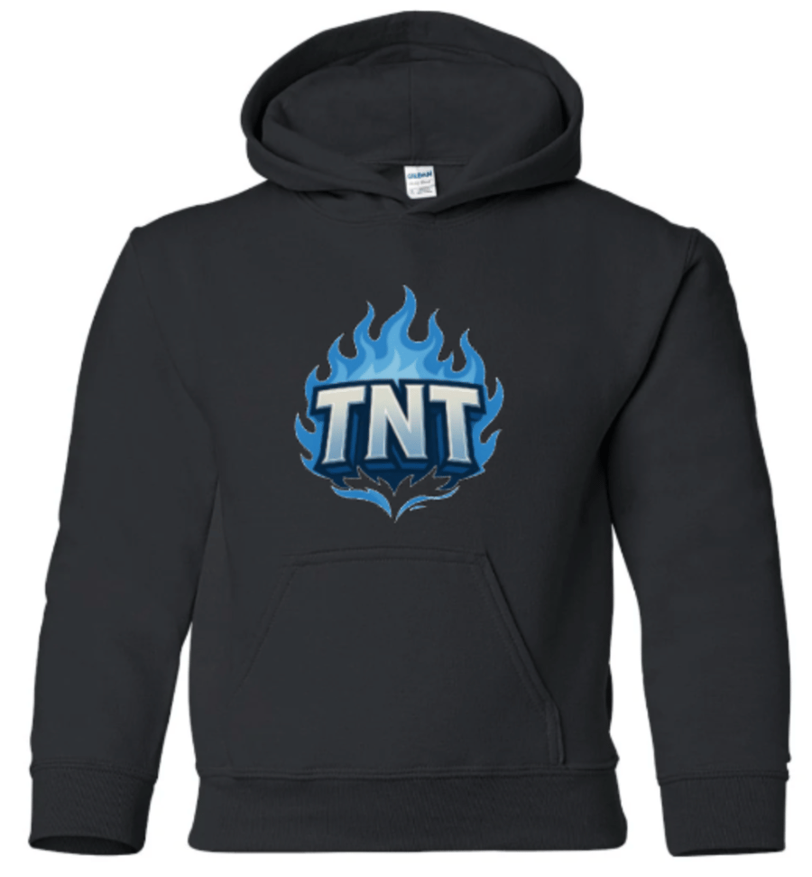 Image of KIDS TNT 2025/black hoodie/NAME AND NUMBER ON BACK