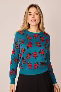 Image 1 of Jersey mariquitas verde