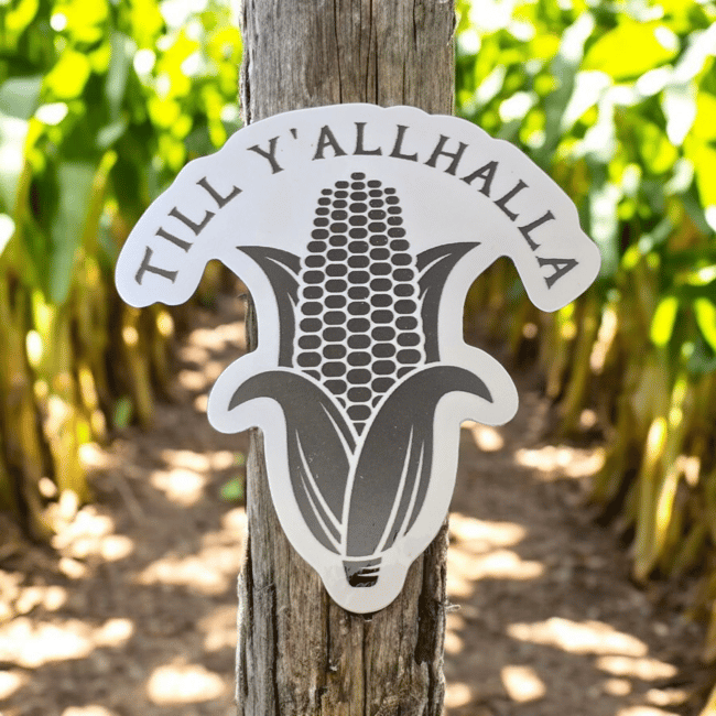 441. Y'ALLHALLA STICKER