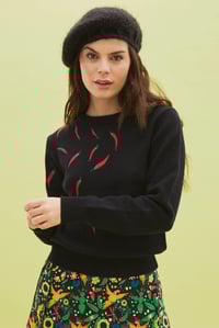 Image 1 of Jersey pimientos negro