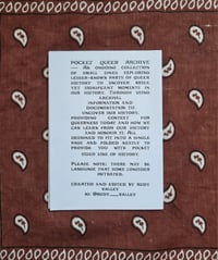 Image 2 of POCKET QUEER ARCHIVE