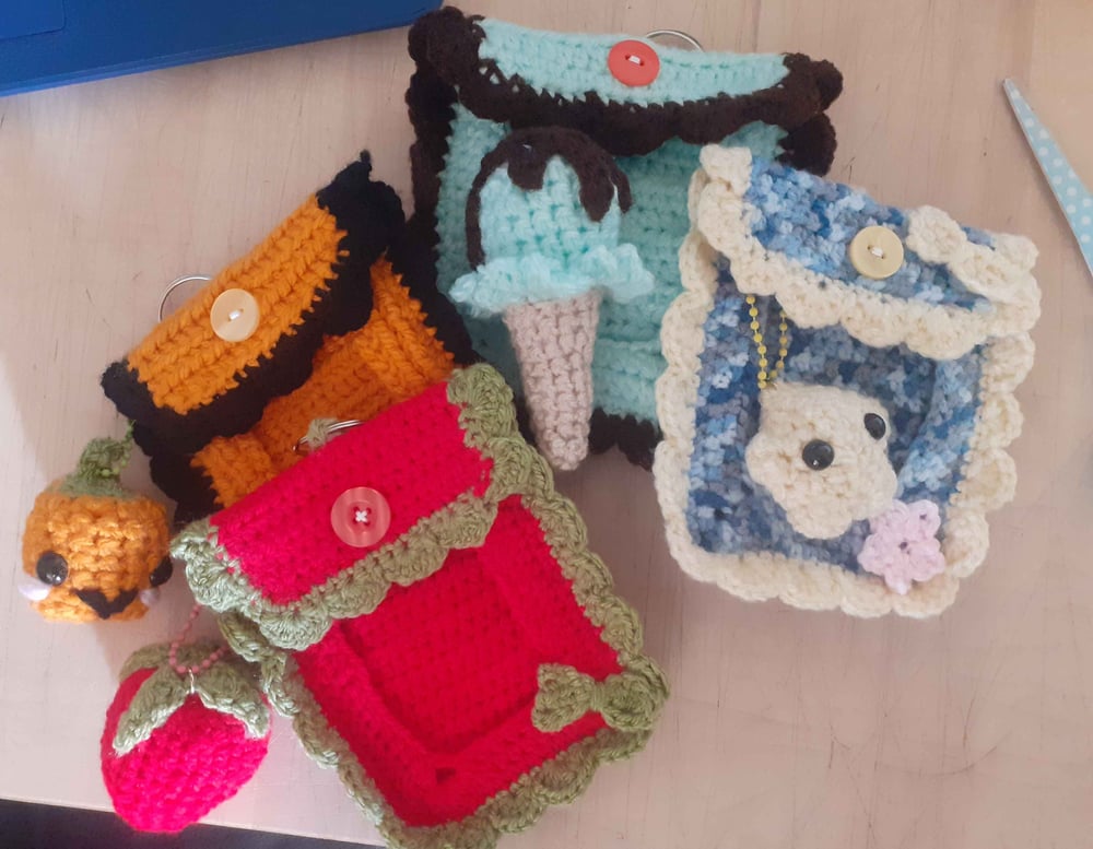 Image of Crochet Photocard Holders