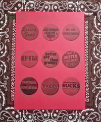 Image 1 of QUEER BADGES